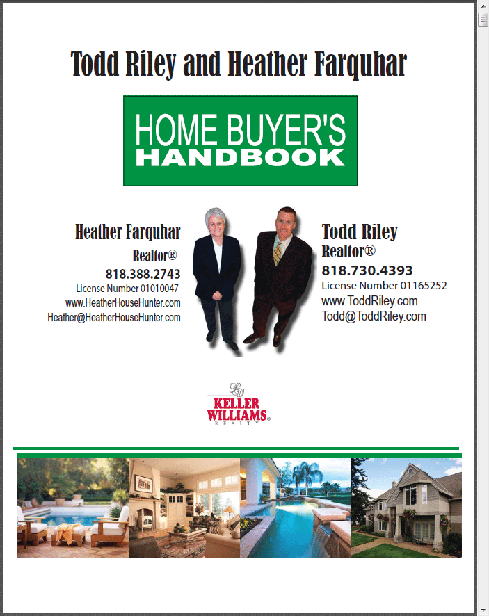 Bell Canyon First Time Buyers Handbook