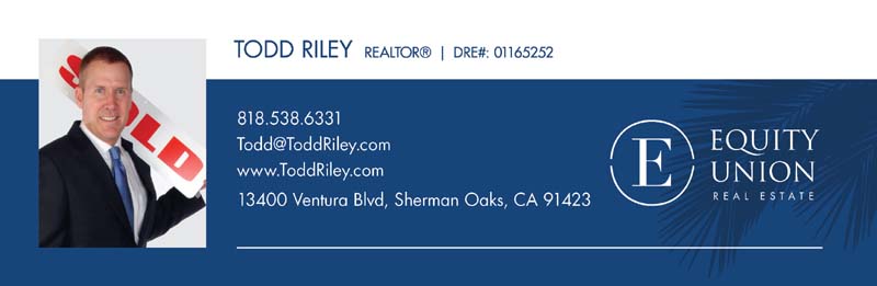 Todd Riley - Bell Canyon Real Estate Agent Signature
